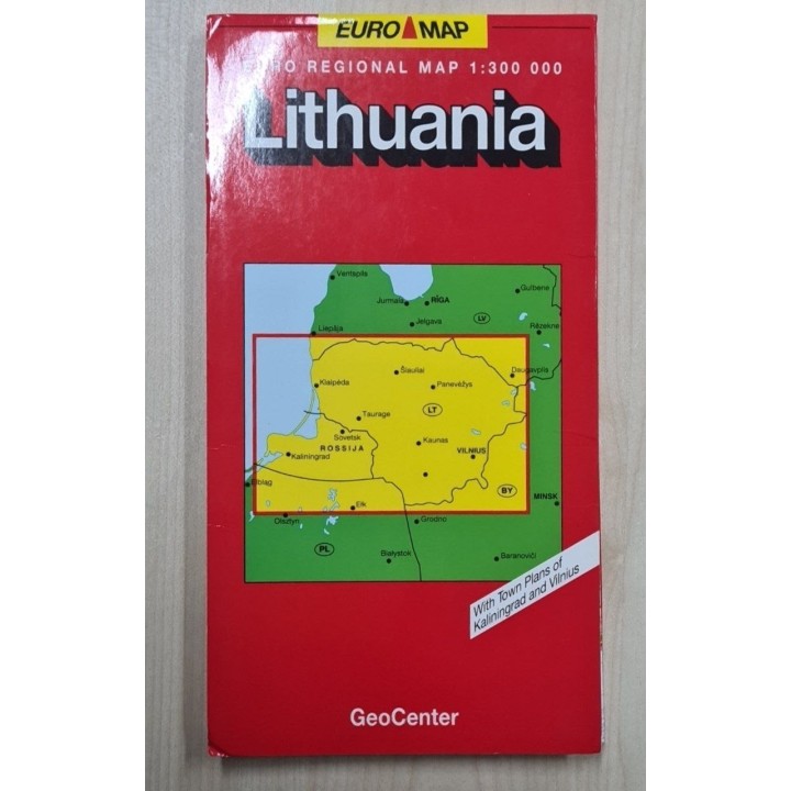Lithuania Map - Vv.aa.